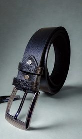 SK Leather Co. Full Grain Leather Belt – Premium Quality Black Belt