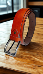 Brown Pure Leather Belt – SK Leather Co