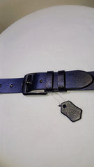 SK Leather Co. Full Grain Leather Belt – Premium Quality Black Belt